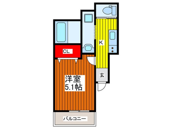 クリスティーの物件間取画像